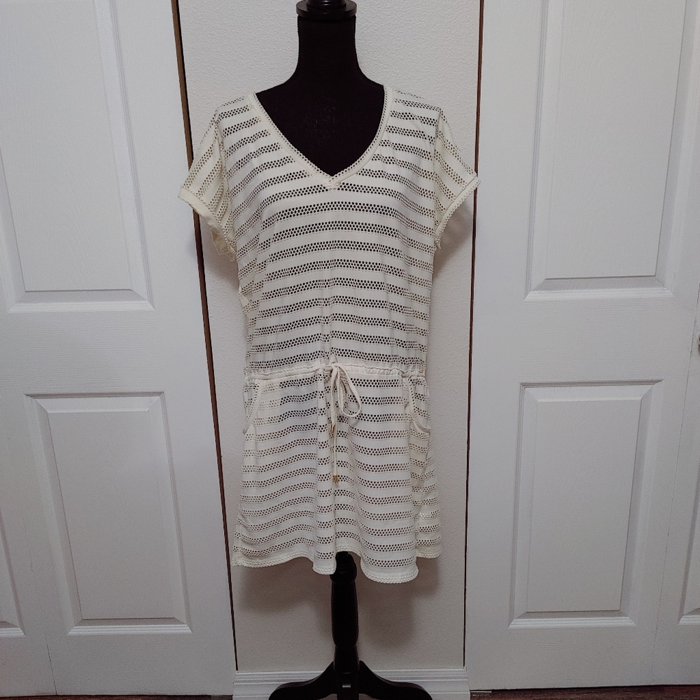 Calvin Klein Crochet Cover Up CK Black Label